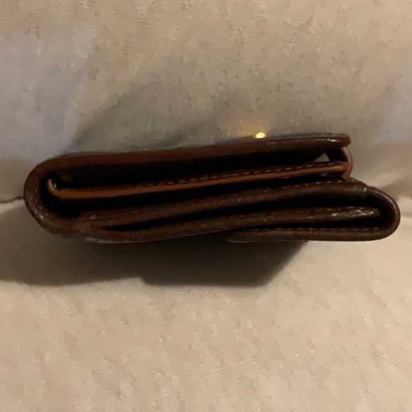 Celine Wallet - Vintage denim & leather - Picture 4 of 9